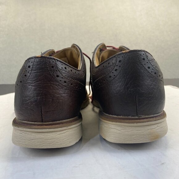 FootJoy Brown Club Casuals Wing Tip Leather Golf Mens Shoes Size 11M 79057 main image 11